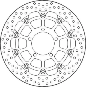 Halo sorozatú úszó versenyrotor, rozsdamentes acélból