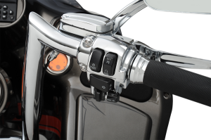 Handlebar Switch Housing Kit Silver, 1, nordicamoto.ro