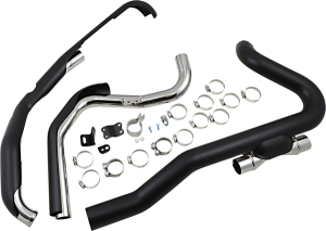 Pro Chamber Headpipes For Trikes Black, Powder-coated, 2, nordicamoto.ro