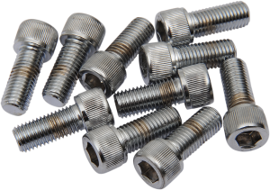Fine-thread Bolts Silver, 2, nordicamoto.ro