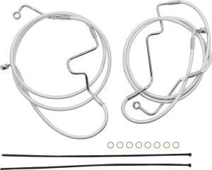 Sterling Chromite Ii® Designer Handlebar Installation Kit Silver, 1, nordicamoto.ro