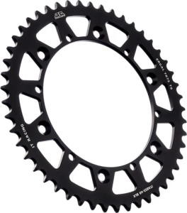 JT SPROCKETS Self-cleaning, Lightweight Rear Sprocket Silver, 2, nordicamoto.ro
