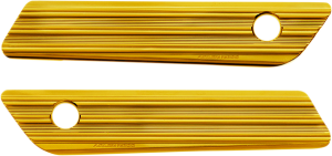 Saddlebag Latch Covers Gold