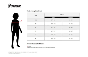 Tricou Enduro Copii Thor Launchmode Forge Red XL, 2, nordicamoto.ro