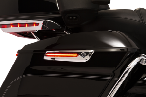 Led Saddlebag Hinge Covers Silver, 2, nordicamoto.ro