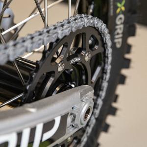 X-GRIP JAWS KTM/HUSQVARNA hátsó lánckerék, 45 fog, fekete, 2, nordicamoto.ro