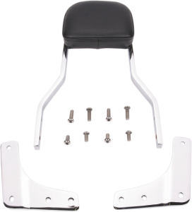 Square Sissy Bar Kit Chrome, 1, nordicamoto.ro