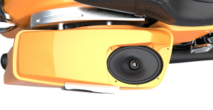Saddlebag Lid And Xl Speaker Kit Black, 4, nordicamoto.ro