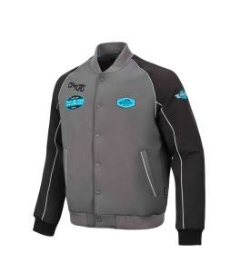 GEACĂ TEXTILĂ CFMOTO CASUAL CU GULER ÎNALT GRI/NEGRU, 2, nordicamoto.ro