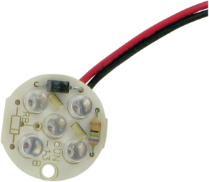 Chrome Marker Light Replacement Led Red, 1, nordicamoto.ro