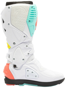 Sidi MX/Enduro Crossfire 3 SRS csizma, fehér/menta/korall, fehér/rózsaszín, 41-es méret, 3, nordicamoto.ro