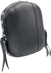 Studded Bracket-style Sissy Bar Pad Black