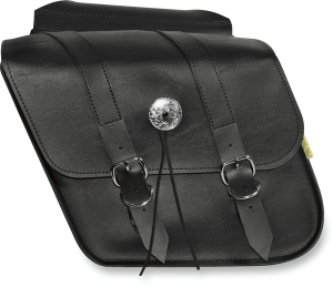 Slant Saddlebags Black