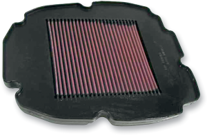 High-flow Air Filter Black, Red, 1, nordicamoto.ro