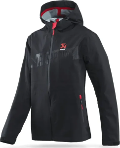 Women's Corpo Rain Jacket Red, Black 