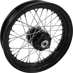 Replacement Laced Wheel Black, 1, nordicamoto.ro