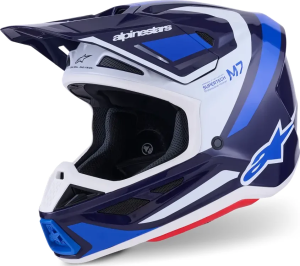 Alpinestars SM7 Rise kék bukósisak