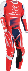 Tricou Moose Racing Agroid Blue/Red/White 2XL, 4, nordicamoto.ro