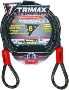 Trimaflex Max Security Braided Cable Black, 1, nordicamoto.ro