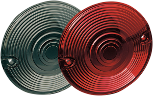 Replacement Turn Signal Lenses For Oem Turn Signals Red, 2, nordicamoto.ro