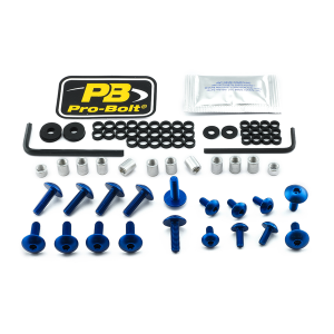 Fairing Bolt Kit For Suzuki Blue, 1, nordicamoto.ro