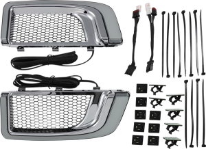 Tracer Led Fairing Lower Grill Inserts Multi, 4, nordicamoto.ro