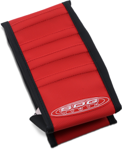 9-pleat Gripper Cover Black, Red