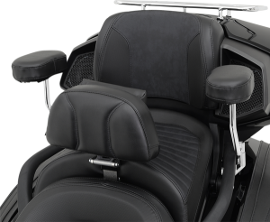 Deluxe Passenger Armrest Kit Black, 1, nordicamoto.ro