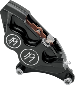 Four-piston Differential-bore Caliper Black, Matte, Aluminum