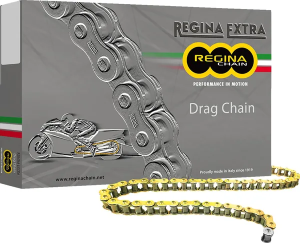 520 Dr Extra Drag Racing lánc, arany