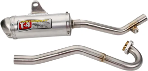 T-4 kipufogórendszer, csiszolt felületű, 1, nordicamoto.ro