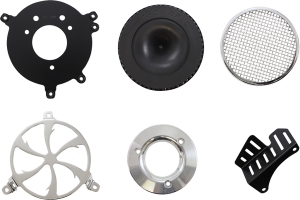 Air Cleaner Kit Silver, 3, nordicamoto.ro