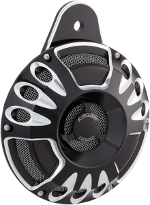 Billet Horn Kit Black, Aluminum