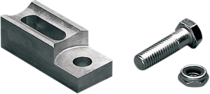 Ness® Custom Mounting Bracket Silver, 1, nordicamoto.ro