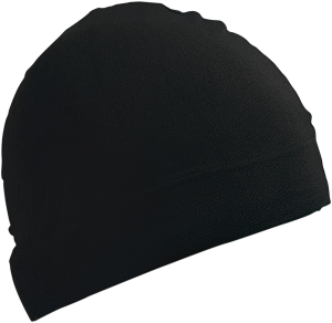 Nylon Dome Skull Cap Black