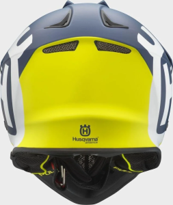 Husqvarna Railed kék/sárga gyermek sisak, L/52-es méret, 2, nordicamoto.ro