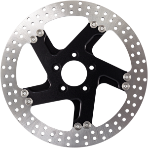 Two-piece Brake Rotor Black, 2, nordicamoto.ro