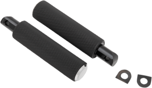Fusion Footpegs Black, Silver, 2, nordicamoto.ro