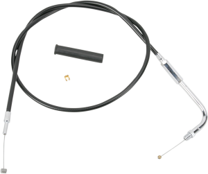 Black Vinyl Throttle/idle Cable Black, 1, nordicamoto.ro