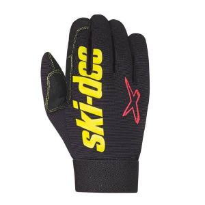 Ski-Doo BRP X-Team Crew fekete motoros szán kesztyű, nordicamoto.ro