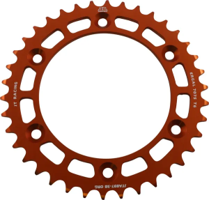 JT SPROCKETS hátsó lánckerék, narancssárga , nordicamoto.ro