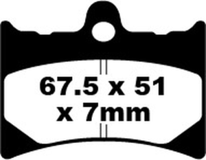 Fa Series Organic Brake Pads