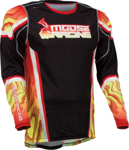Agroid Jersey Black, Red, Yellow L, 1, nordicamoto.ro