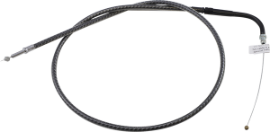 Karbonfibr Braided Throttle/idle Cable Silver, 1, nordicamoto.ro