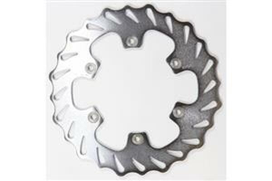 Supercross Contour Series Brake Rotors Silver, Stainless Steel