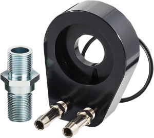 Oil Filter Adapter Black