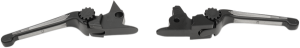Anthem Adjustable Lever Set For Harley Models Black