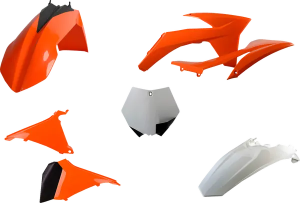 Műanyag alkatrészcsomag a KTM SX 125/150/250 (2011-es) és az XC 150/250/300/350 (2011-es) modellekhez, 1, nordicamoto.ro