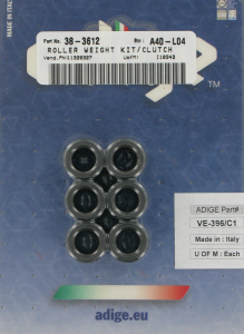Clutch Rlr Wght Ve396c1, 2, nordicamoto.ro