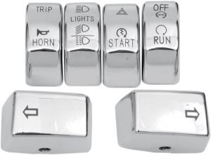 Switch Cap Kit Silver